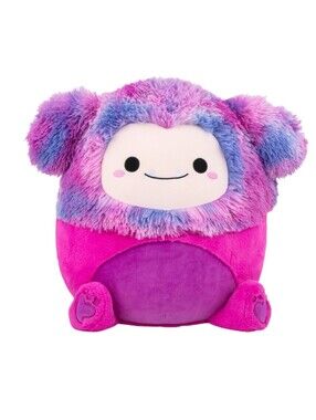 FuzzAMallows, Woxie the Magenta Bigfoot, Official Jazwares Plush-16 inch